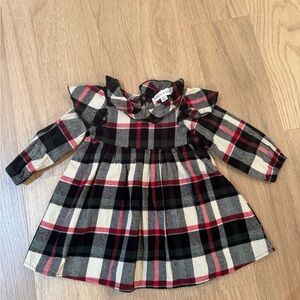 Isobella & Chloe Plaid Ruffle Dress